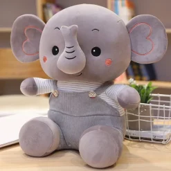 La compagnie de la peluche Peluche éléphant en blouse
