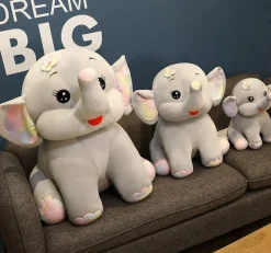 Best La compagnie de la peluche Peluche éléphant grand et mignon