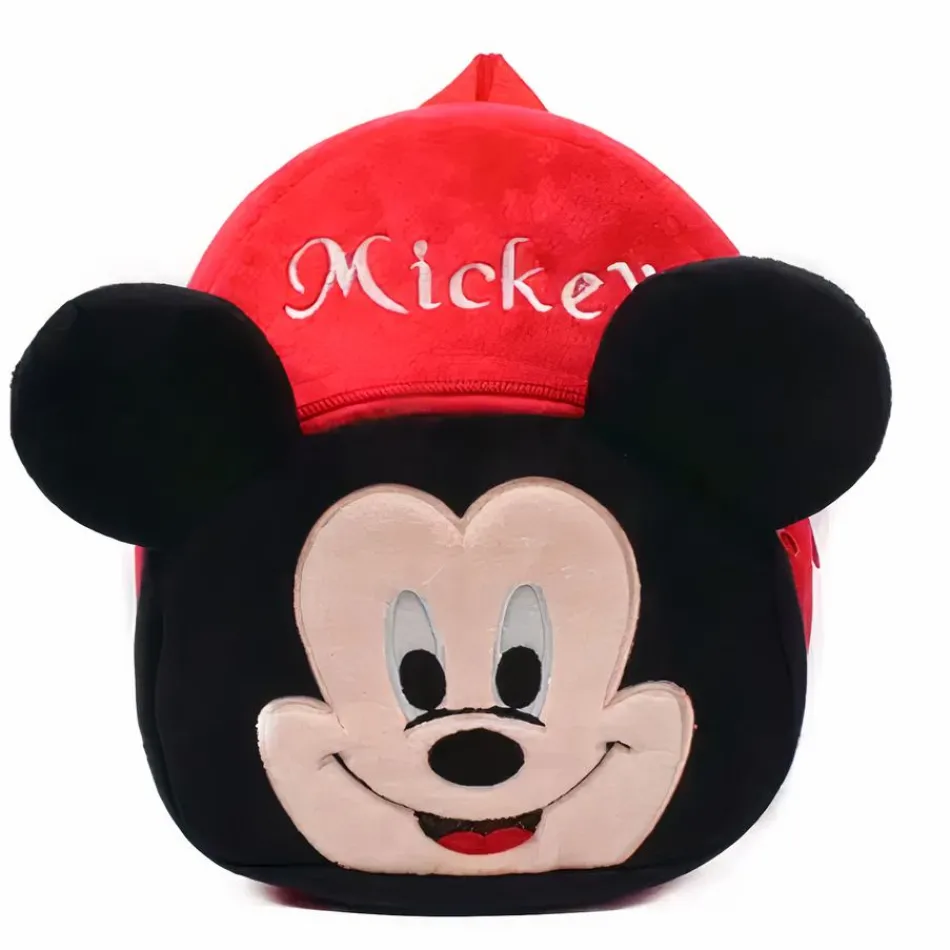 Clearance La compagnie de la peluche Peluche Mickey sac à dos doux enfant Disney amusant