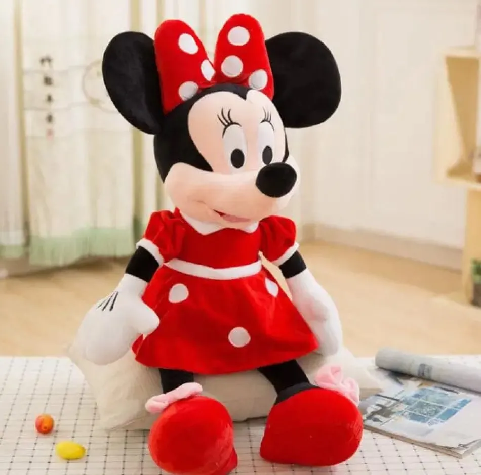 Clearance La compagnie de la peluche Peluche Minnie Mouse rouge classique