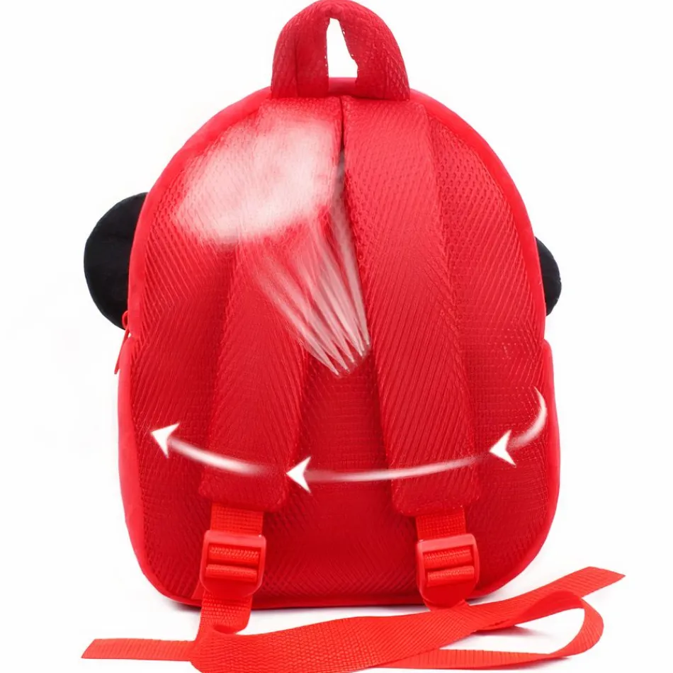Best La compagnie de la peluche Peluche Minnie sac à dos doux enfant Disney magique
