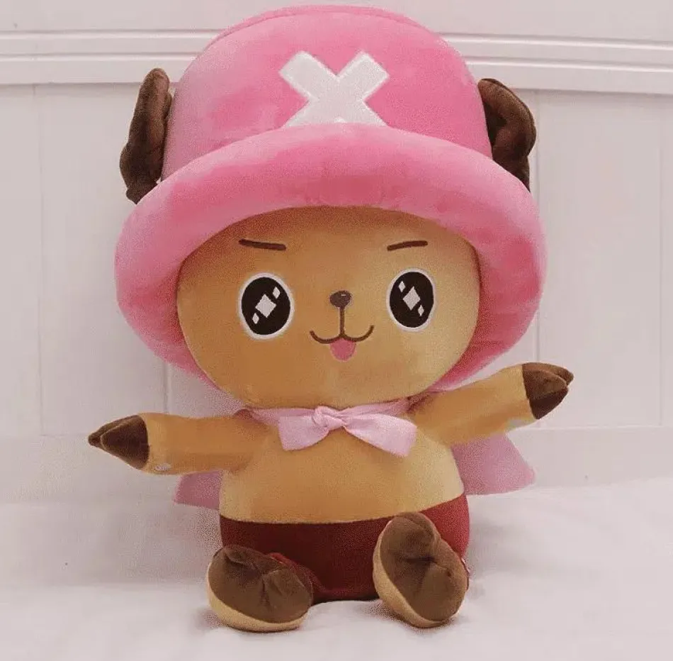 Online La compagnie de la peluche Peluche One Piece Tony Chopper rose doux câlin enfant