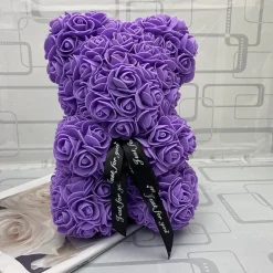 Best La compagnie de la peluche Peluche ourson en rose bicolore Saint-Valentin