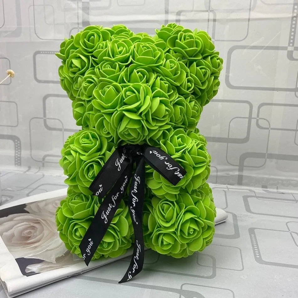 Best La compagnie de la peluche Peluche ourson en rose bicolore Saint-Valentin