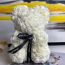 Best La compagnie de la peluche Peluche ourson en rose Saint-Valentin