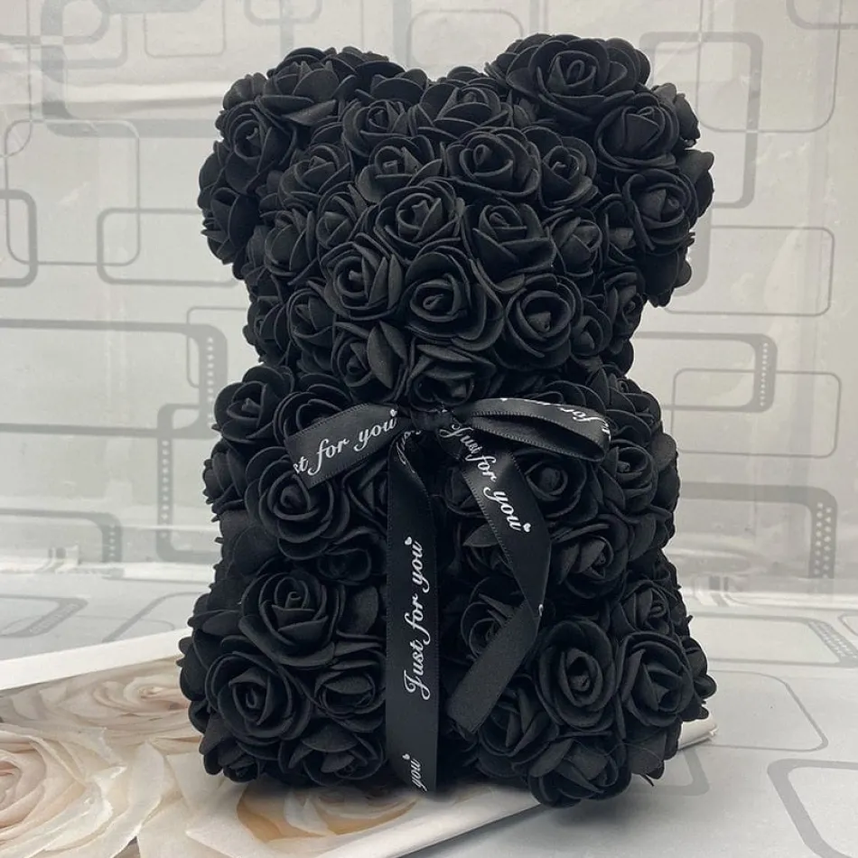 Best La compagnie de la peluche Peluche ourson en rose Saint-Valentin