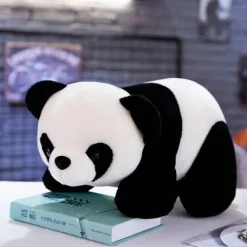 Hot La compagnie de la peluche Peluche panda blanc et noir