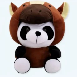 Discount La compagnie de la peluche Peluche panda cheval amusant doux câlin enfant