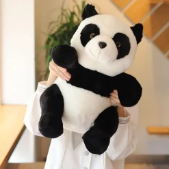 Sale La compagnie de la peluche Peluche panda doux