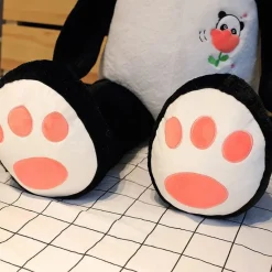 Discount La compagnie de la peluche Peluche panda géant avec une fleur