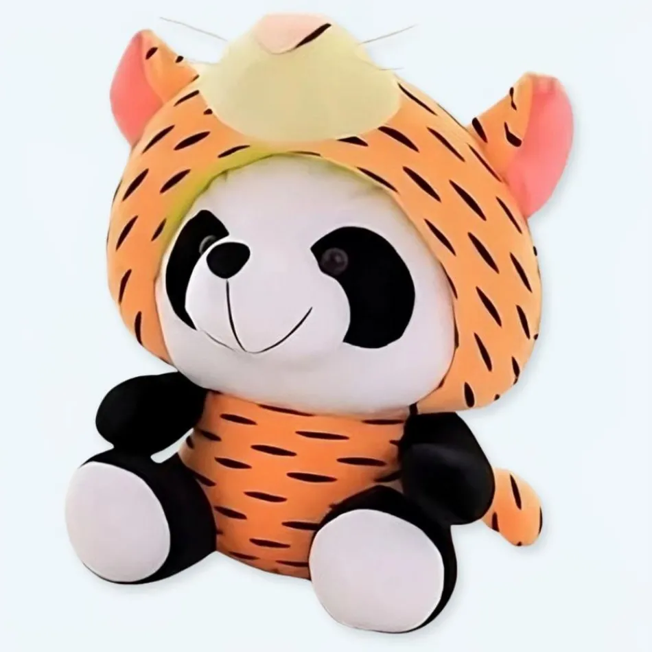 Hot La compagnie de la peluche Peluche panda tigre déguisement doux et original enfant