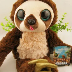 Outlet La compagnie de la peluche Peluche paresseux doux jungle aux longs bras câlins