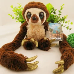 Outlet La compagnie de la peluche Peluche paresseux doux jungle aux longs bras câlins