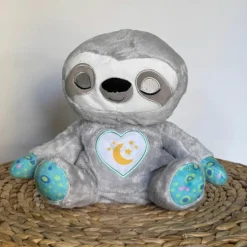 Outlet La compagnie de la peluche Peluche paresseux veilleuse douce respiration apaisante