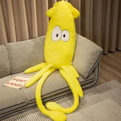 New La compagnie de la peluche Peluche pieuvre géante aux gros yeux