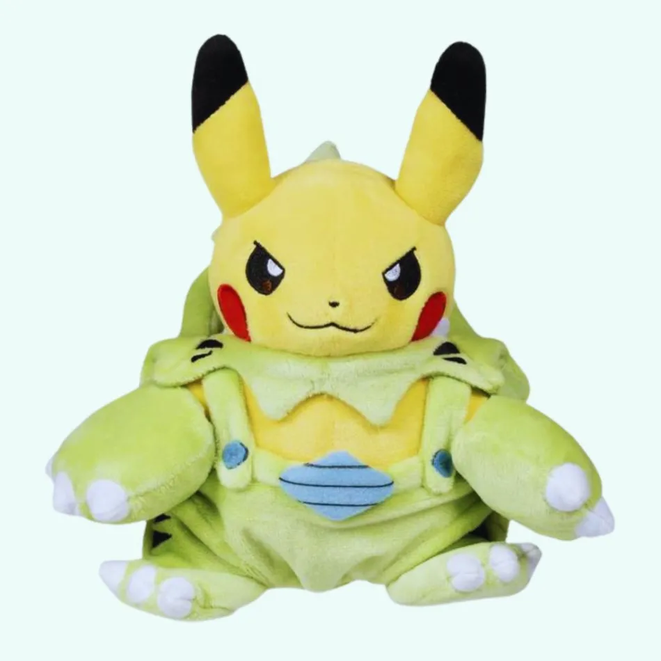 Outlet La compagnie de la peluche Peluche Pikachu costume Tyranocif doux enfant fun