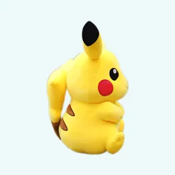 La compagnie de la peluche Peluche Pikachu joyeux câlin jaune doux enfant