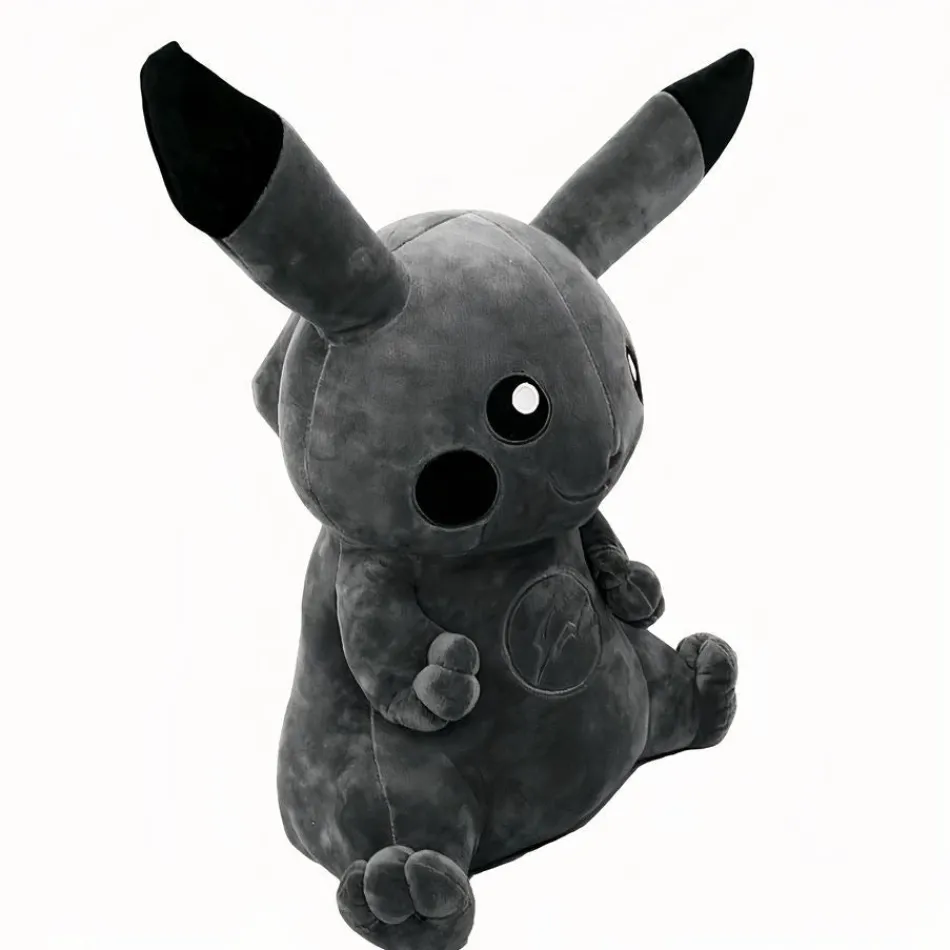 Best La compagnie de la peluche Peluche Pikachu noir doux collection fan enfant