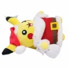 Clearance La compagnie de la peluche Peluche Pikachu Noël festive douce hiver câlin enfant