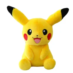 New La compagnie de la peluche Peluche pikachu pokémon jaune joues rouges