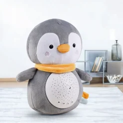 Clearance La compagnie de la peluche Peluche pingouin câlin apaisant bruit blanc hiver doux