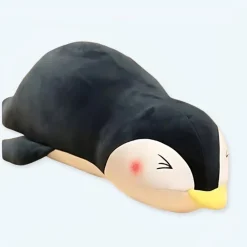 Sale La compagnie de la peluche Peluche pingouin manchot noir doux polaire hiver cocooning