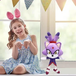 Clearance La compagnie de la peluche Peluche princesse Blaze chat doux Sonic câlin enfant