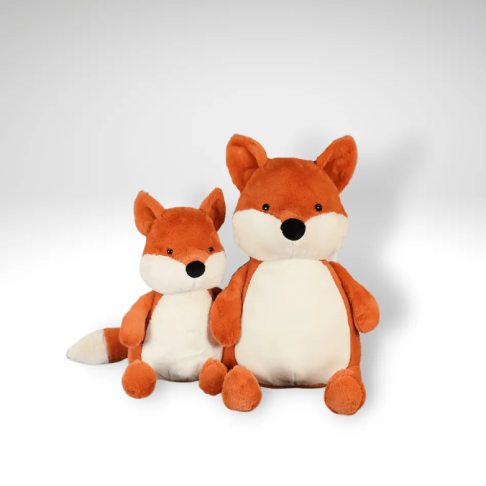 Discount La compagnie de la peluche Peluche renard assis tout doux