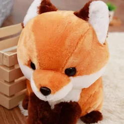 Online La compagnie de la peluche Peluche renard mignon à la grosse tête