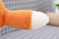 Online La compagnie de la peluche Peluche renard mignon à la grosse tête