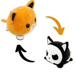 Best La compagnie de la peluche Peluche renard réversible