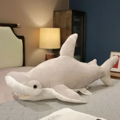 New La compagnie de la peluche Peluche requin marteau géante douce océan câlin