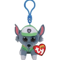 New La compagnie de la peluche Peluche Rocky Pat Patrouille mignon porte-clé enfant doux