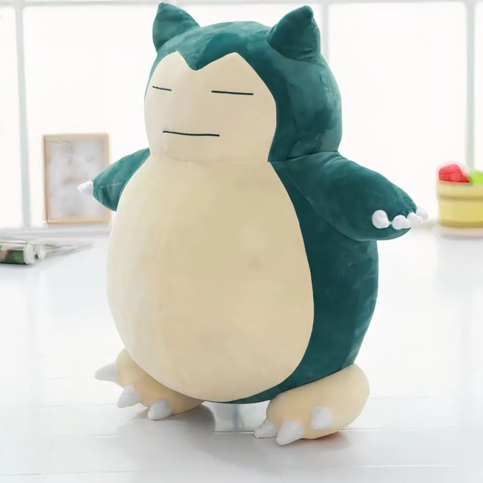 Online La compagnie de la peluche Peluche Ronflex géant doux câlin pour fans Pokémon
