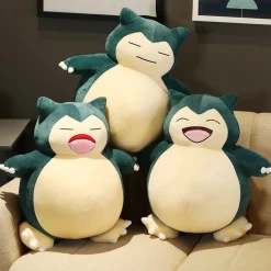 New La compagnie de la peluche Peluche ronflex pokémon content repos câlin