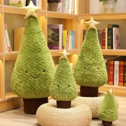 New La compagnie de la peluche Peluche sapin de noël avec son étoile