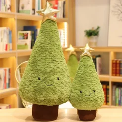 New La compagnie de la peluche Peluche sapin de noël avec son étoile