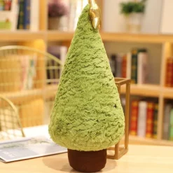 New La compagnie de la peluche Peluche sapin de noël avec son étoile