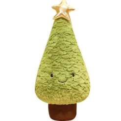 New La compagnie de la peluche Peluche sapin de noël avec son étoile