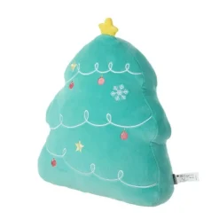 Sale La compagnie de la peluche Peluche sapin de Noël coloré