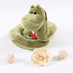 Hot La compagnie de la peluche Peluche serpent doux enfant animal sonore réaliste