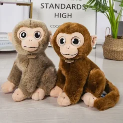 Discount La compagnie de la peluche Peluche singe bavard et expressif