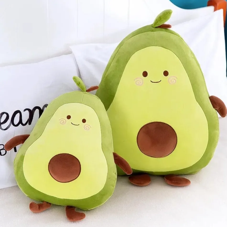 New La compagnie de la peluche Peluche squishmallow avocat moelleuse