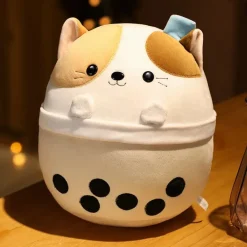 Best La compagnie de la peluche Peluche squishmallow chat dans un bol
