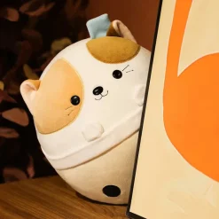 Best La compagnie de la peluche Peluche squishmallow chat dans un bol