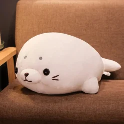 Clearance La compagnie de la peluche Peluche Squishmallow phoque blanc content
