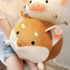 Hot La compagnie de la peluche Peluche squishmallow shiba inu glouton