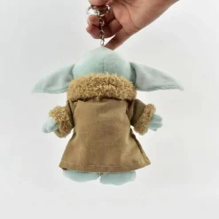 New La compagnie de la peluche Peluche Star Wars Yoda porte clé mignon doux compact