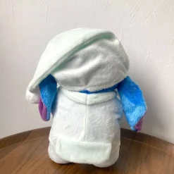 Hot La compagnie de la peluche Peluche Stitch en pyjama bleu avec bonnet de nuit