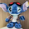 Best La compagnie de la peluche Peluche Stitch fleurs tropicales douce câline enfant